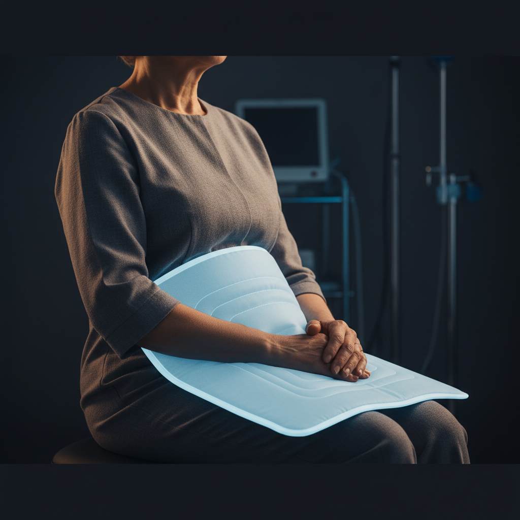 Person with Parkinson's disease during a clinical session