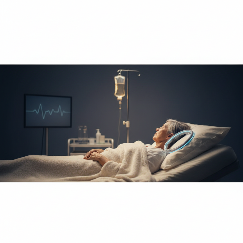 Stroke survivor during rehabilitation therapy